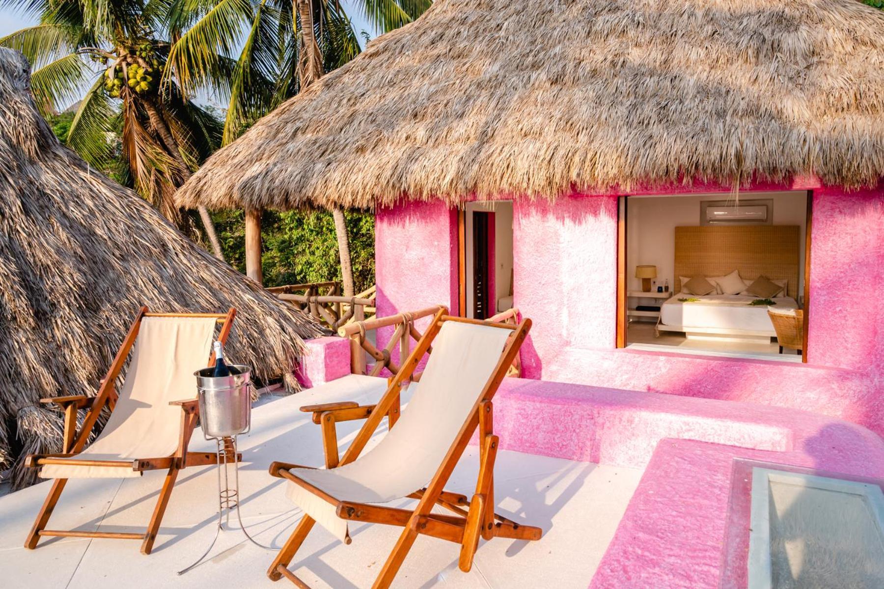 Playa Rosa Bungalows Careyes Exteriér fotografie